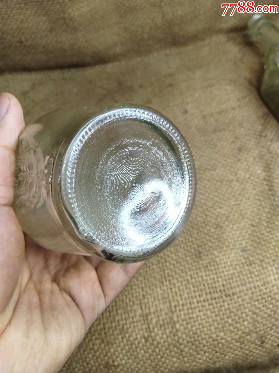 八十年代娲皇宫大曲酒酒瓶河北省涉县酒厂