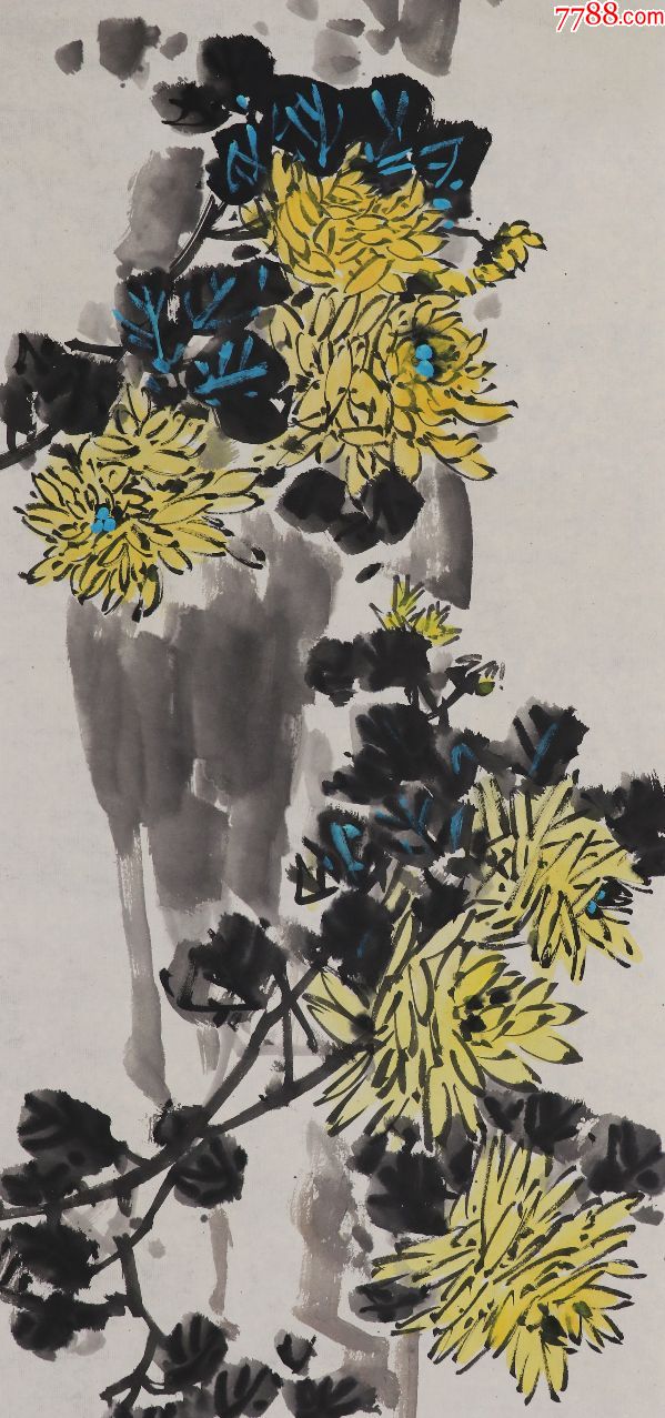 【李道熙】四川嘉州画派,巴蜀画派著名花鸟画家,四川省文史馆员,梅兰