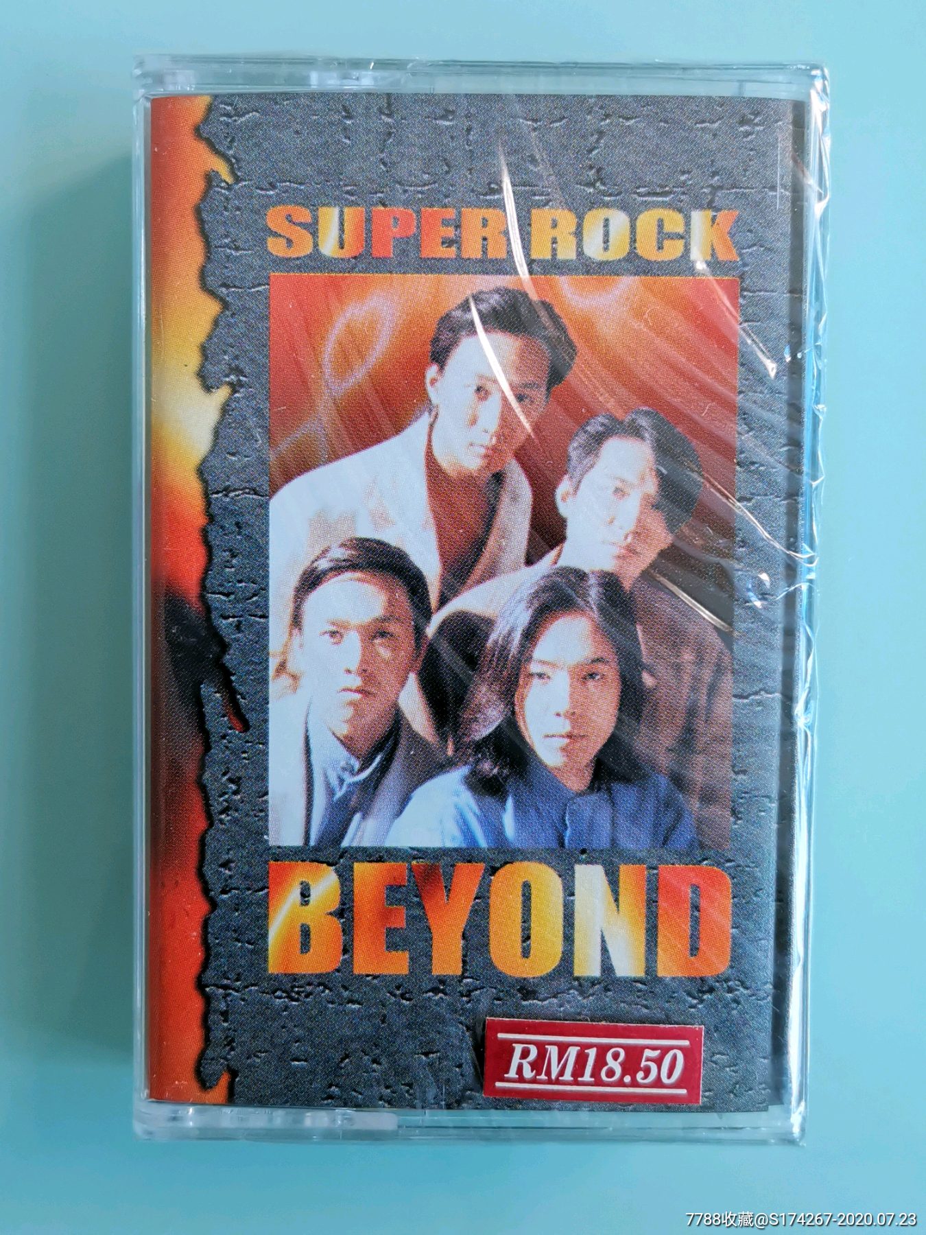 beyond《superrock》华纳/kinns原版磁带全新未拆