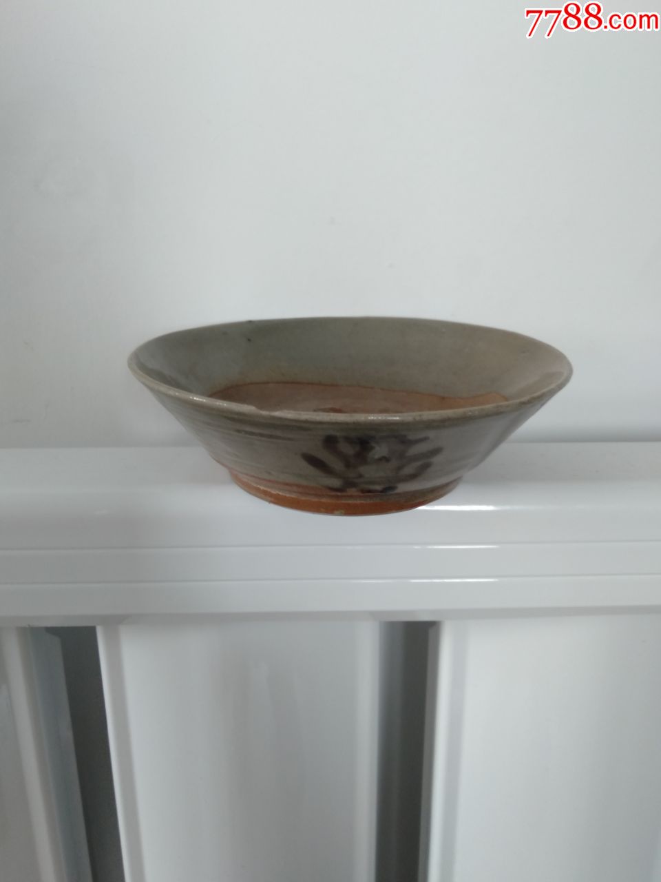 古代半釉漏胎斗笠碗,包邮._青白瓷/影青瓷【黄花梨专卖】_第1张