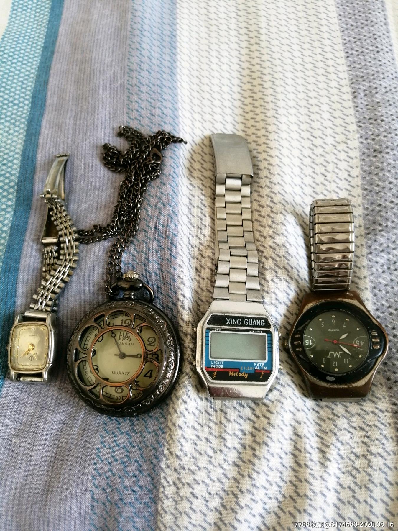 经典老电子手表:老式手腕表:老物件