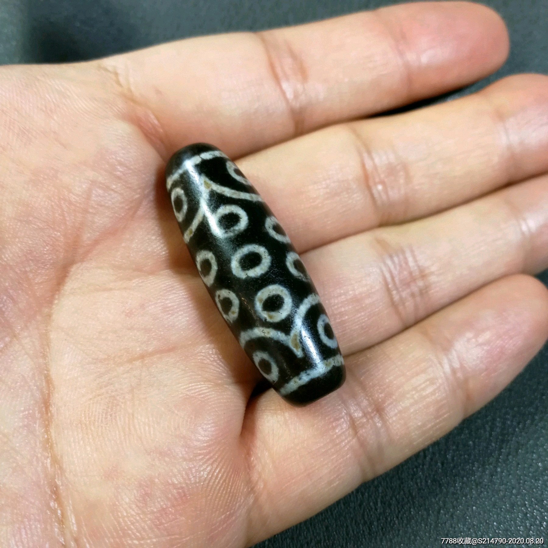 象雄天珠21眼天珠果冻料
