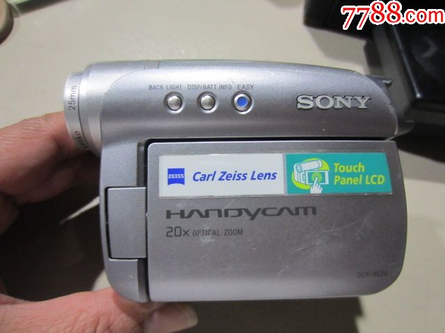 sony索尼n50摄像机型号hc28e(配件机,带仓有变形,机身有伤残-价格:30