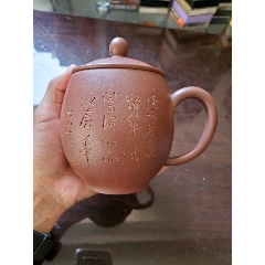 老紫砂壶钱菊芳制美品