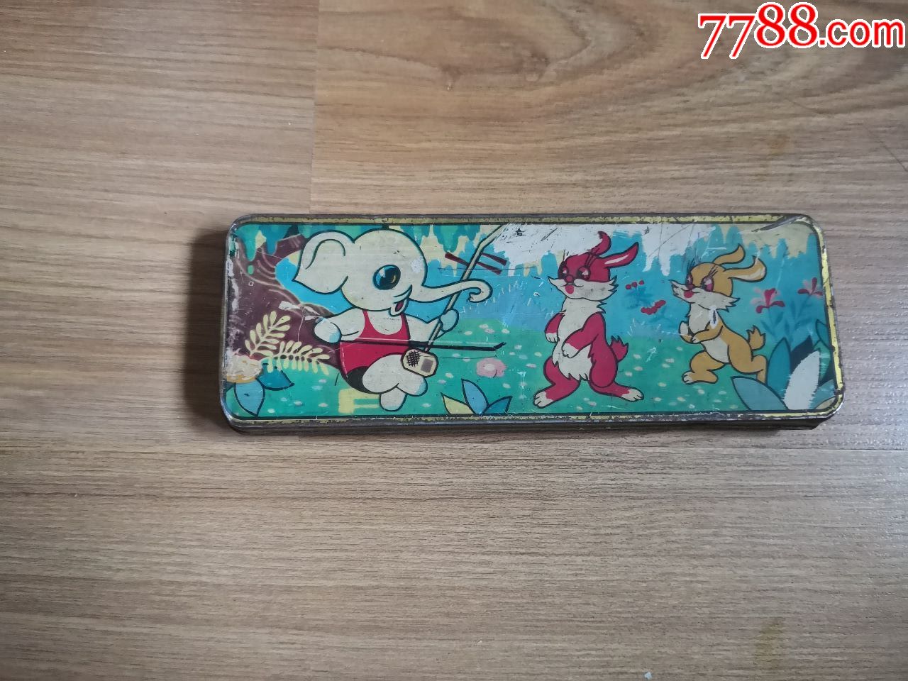 怀旧老式文具盒