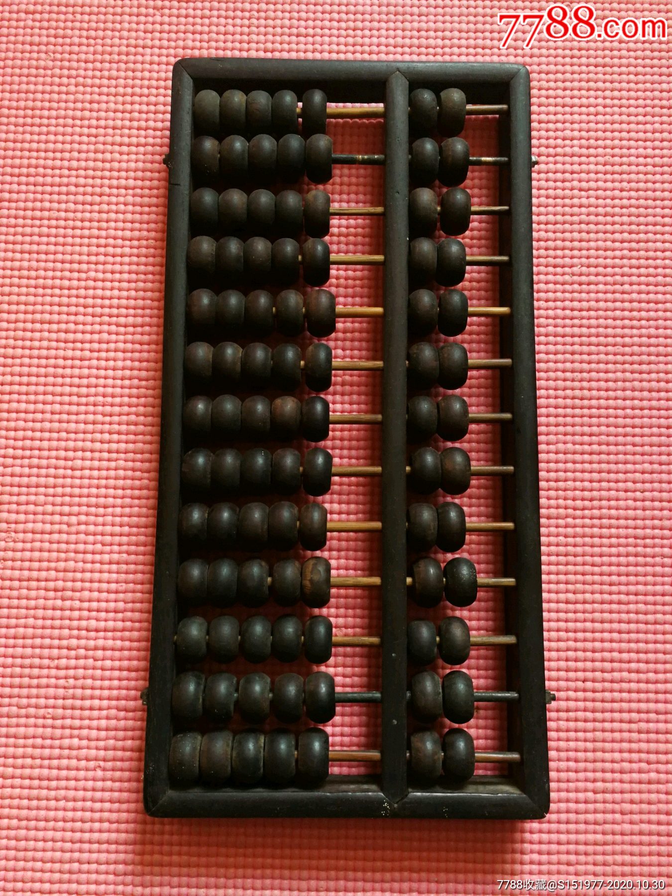 红木古董算盘_价格180元_第1张