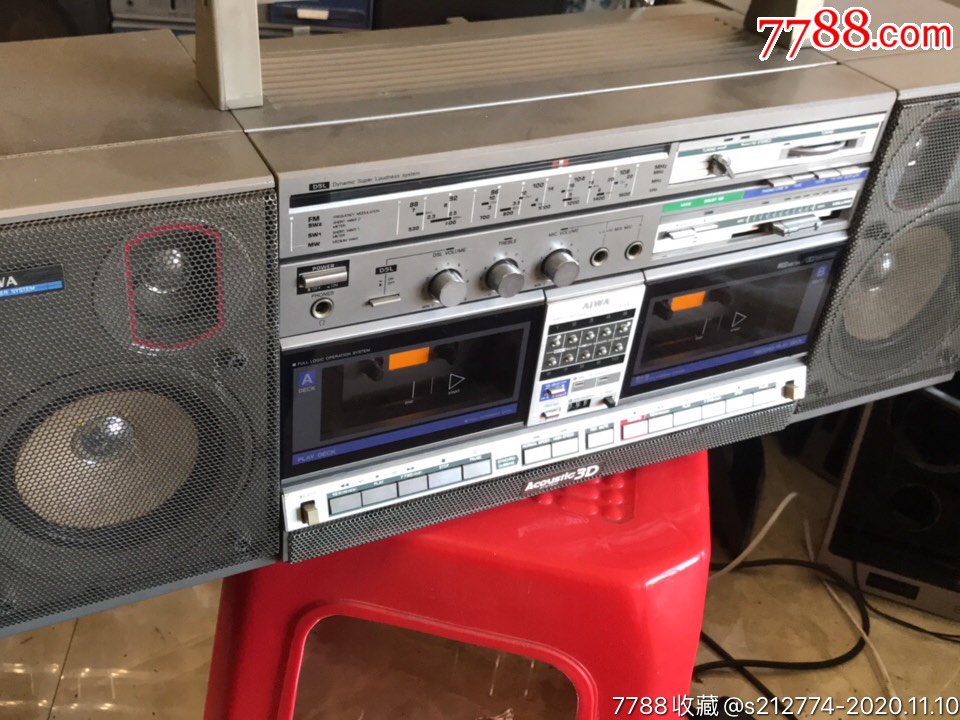 爱华收录机,ca-w20,高端机经典名机,值得收藏