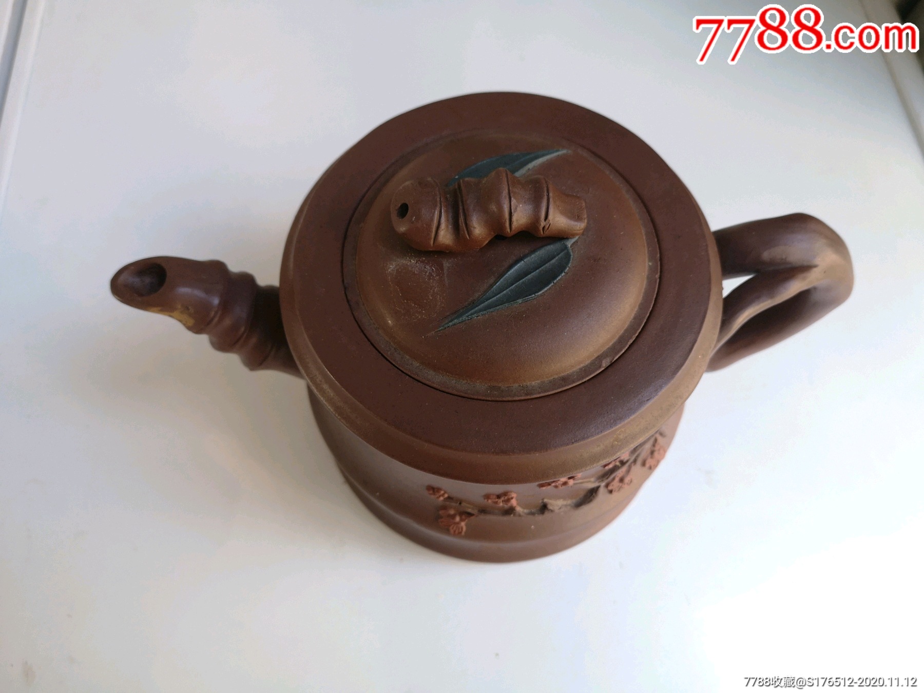 宜兴紫砂工艺一厂周彩英制紫砂壶