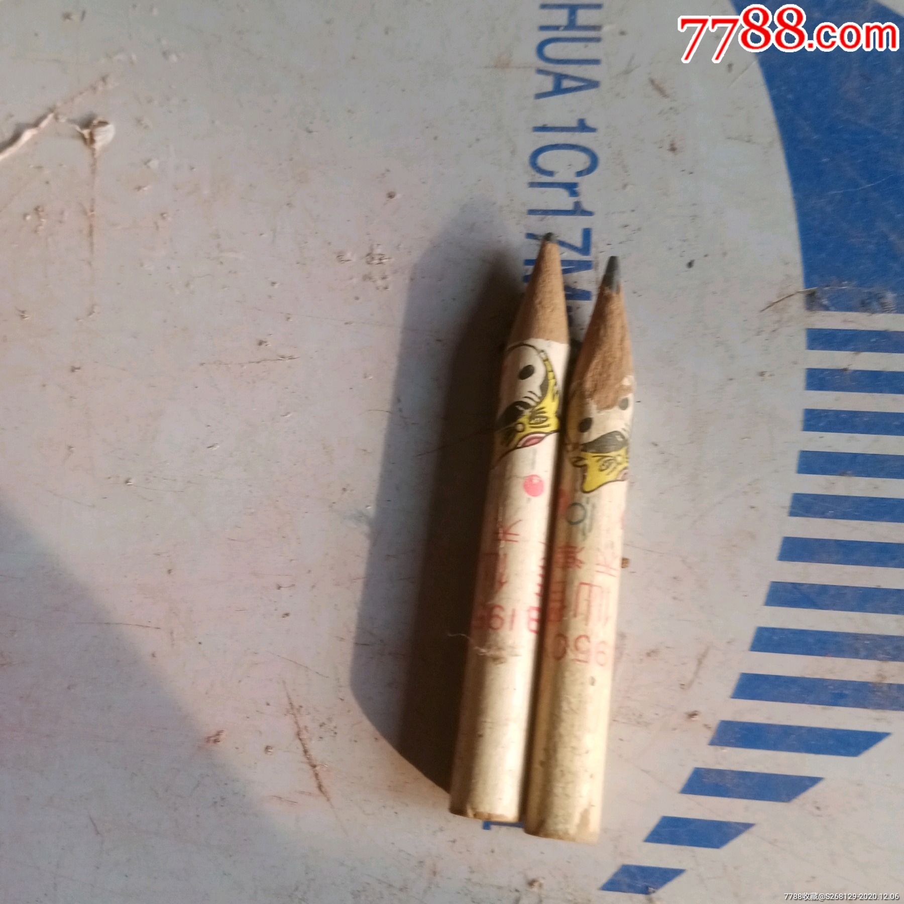 怀旧50年代仙鹤牌铅笔头2根