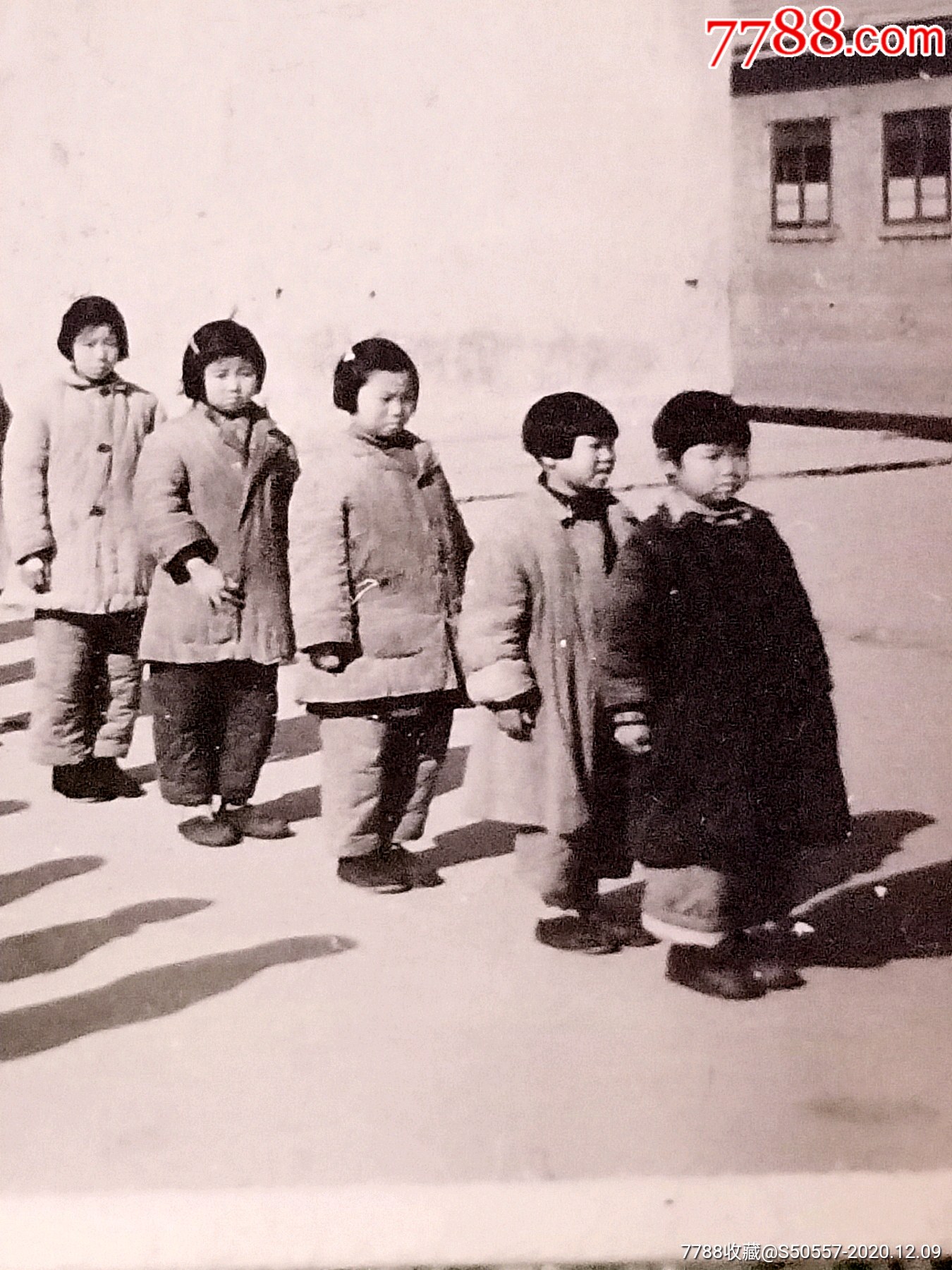 民国时期小学生合影