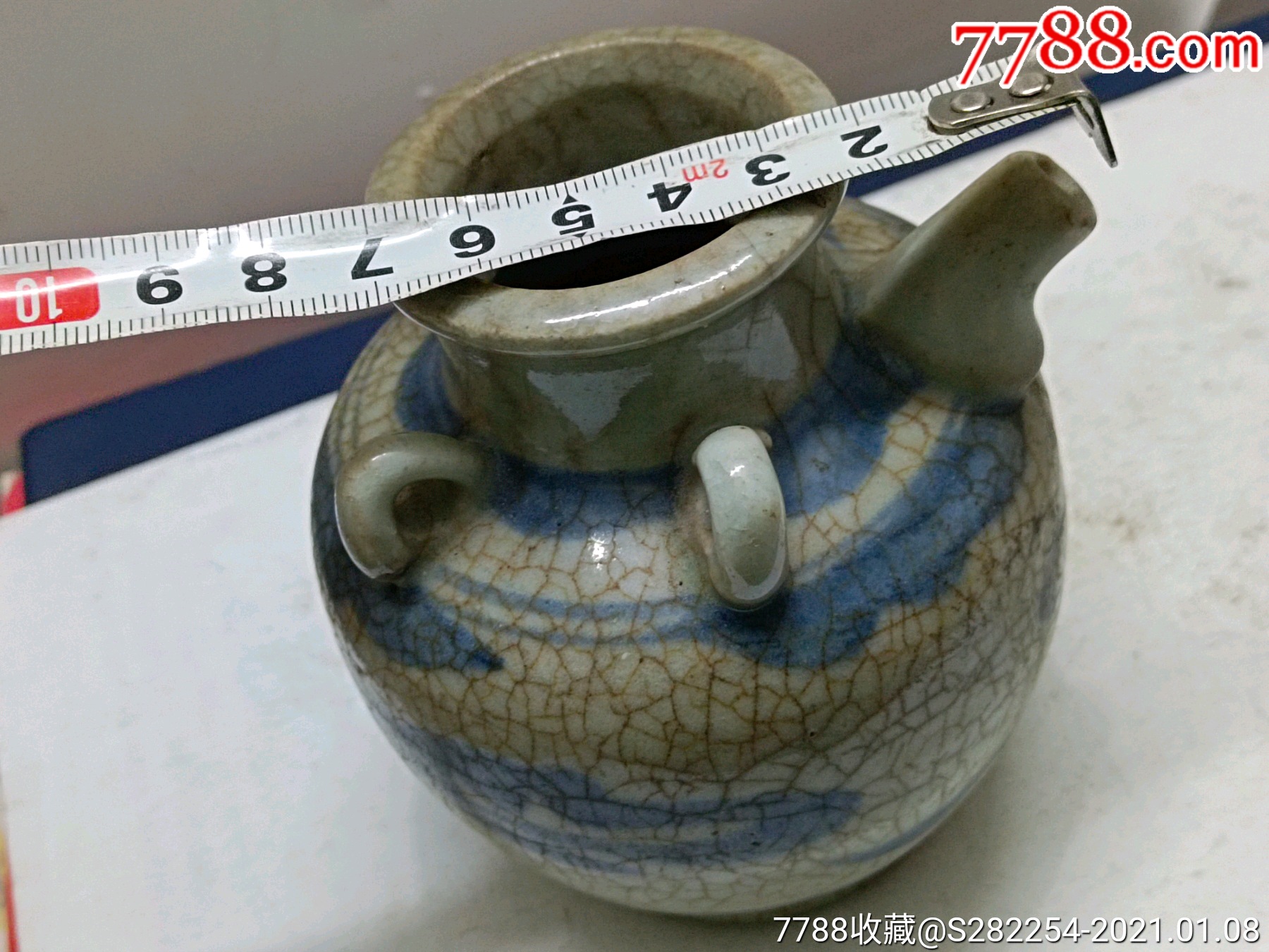 明代四系茶壶-青花瓷-7788收藏