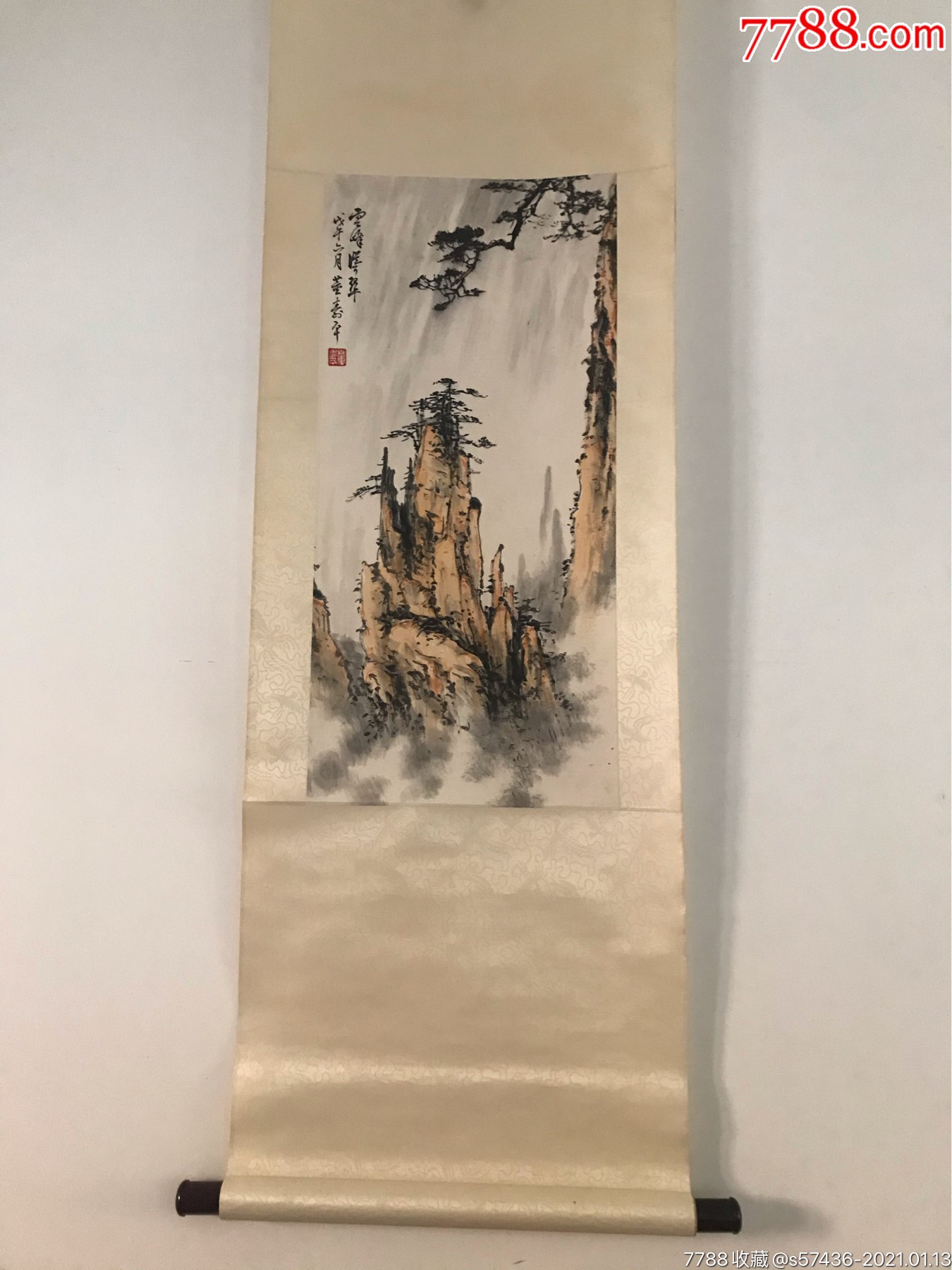 董寿平先生.山水画作品