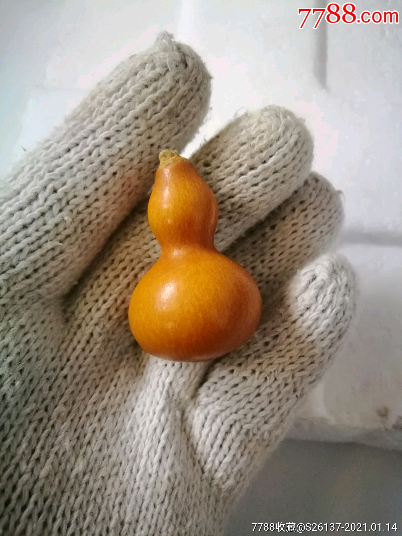 美品老包浆手捻小葫芦