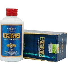 商品名称2013年贵州台兴陈年酱香53度酱香型白酒125ml4瓶