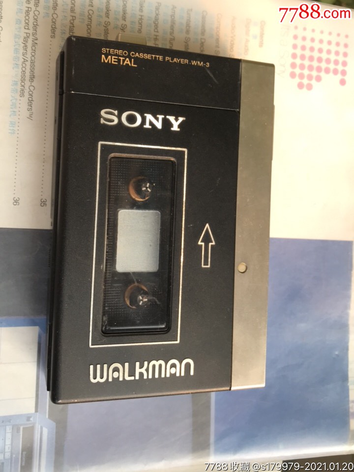 一个日本索尼磁带机录音机随身听
