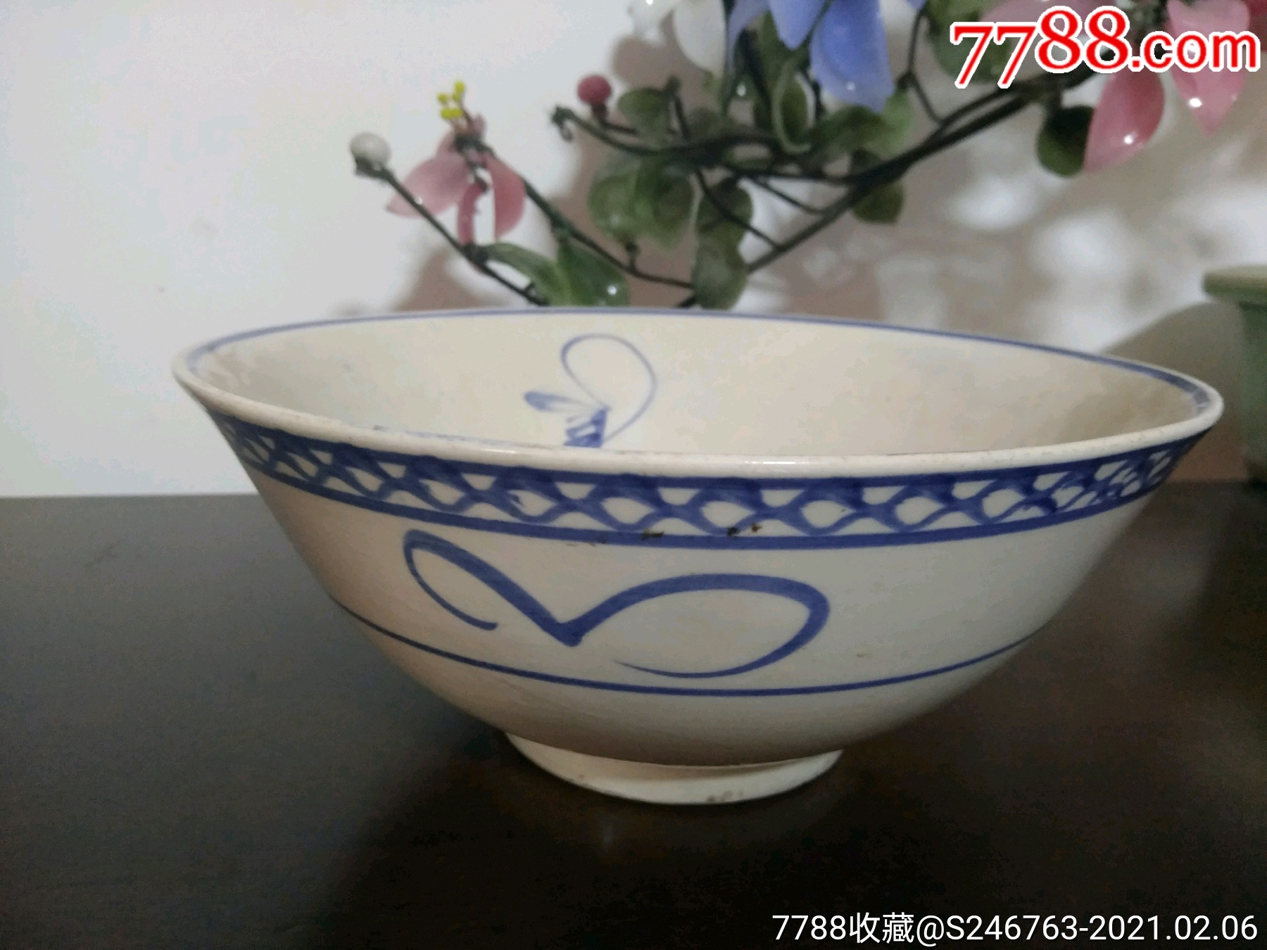 民国瓷碗大号-价格:1.0000元-au25500477-青花瓷