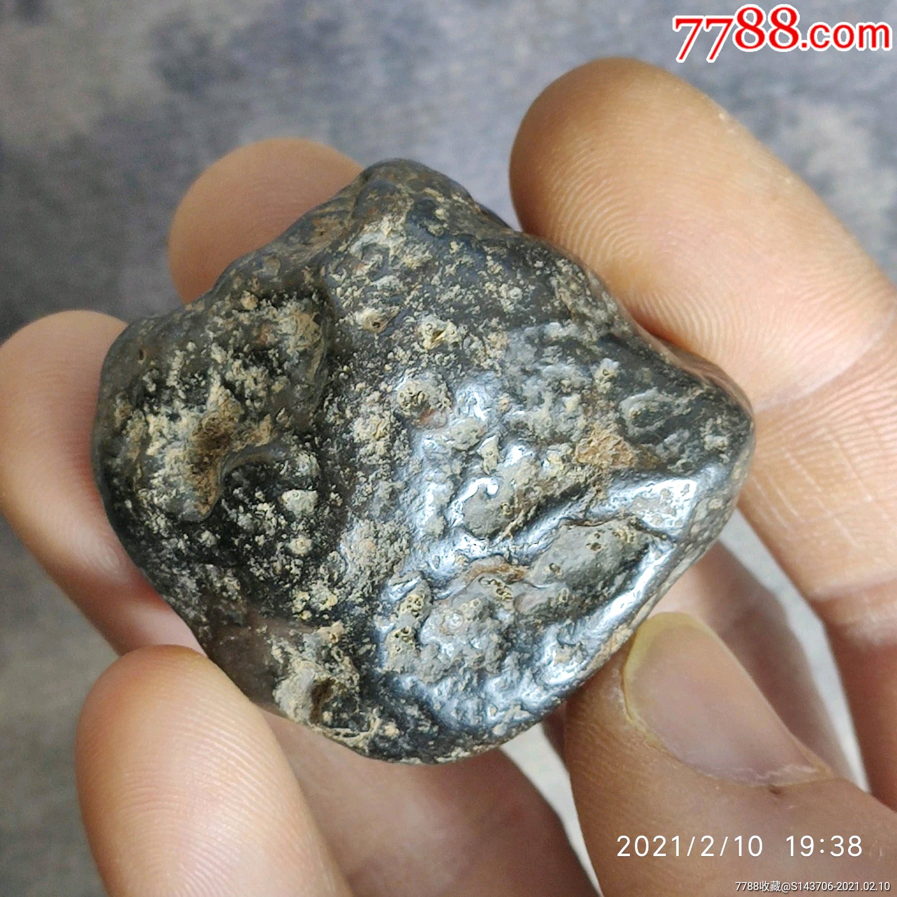 拍卖 陨石 稀有金属陨石,石陨石,a142_陨石滚动鼠标滚轴,图片即可