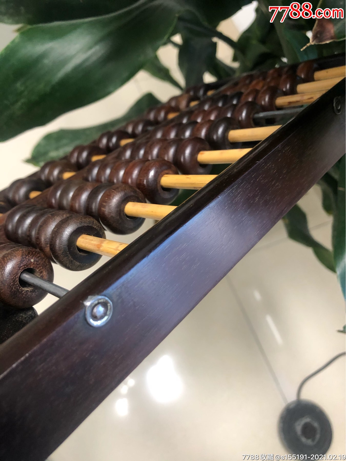 小叶紫檀还是海南黄花梨老算盘_算盘_第3张_7788相机收藏
