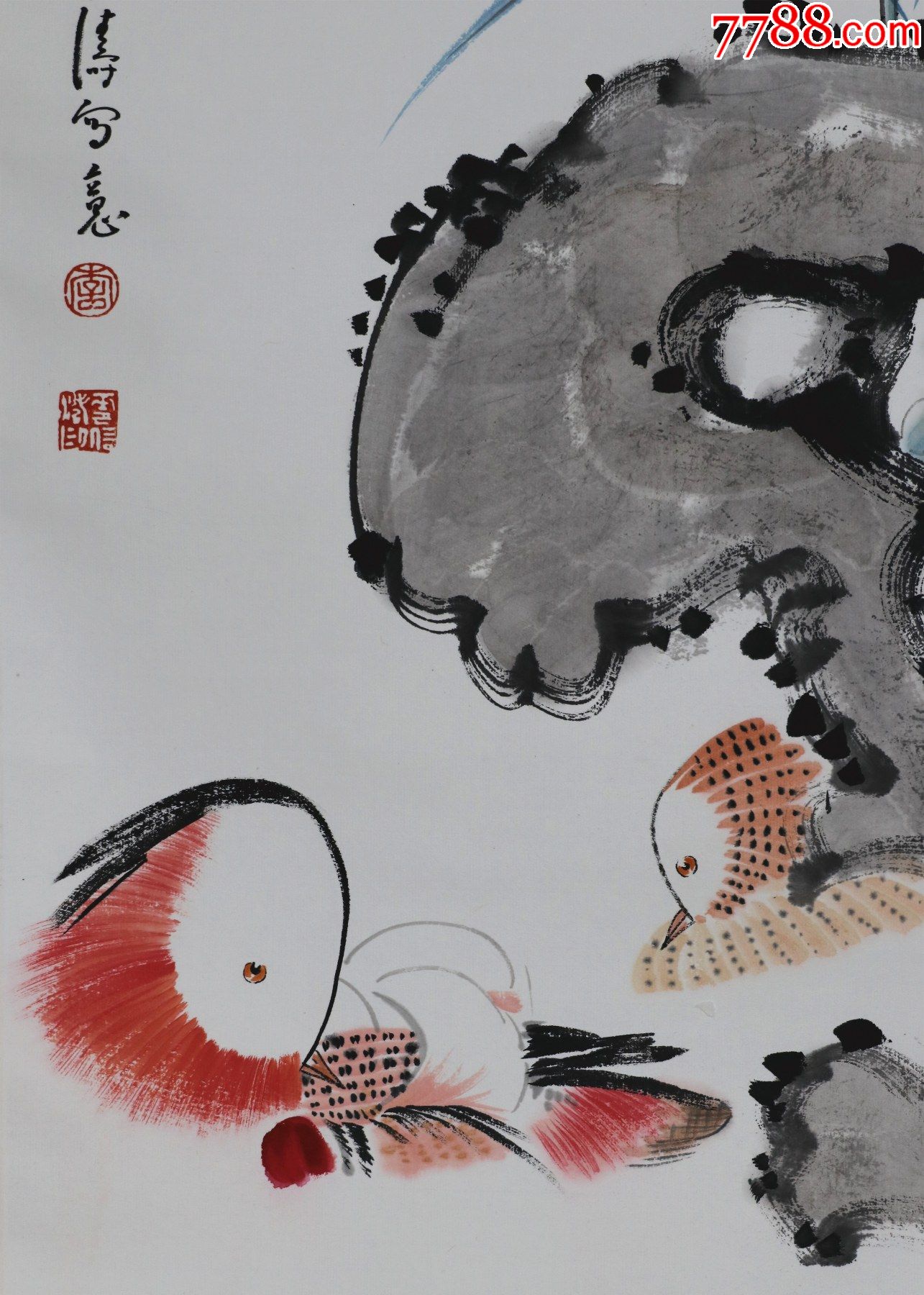 李云涛,山东淄博人,著名青年画家,天津美术学院教师,花鸟画