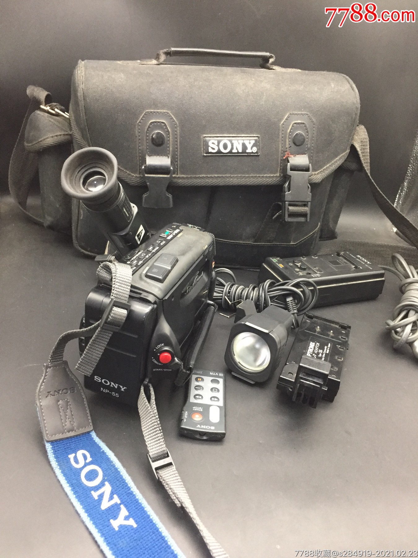 sony索尼handycamvideo8磁带摄像机