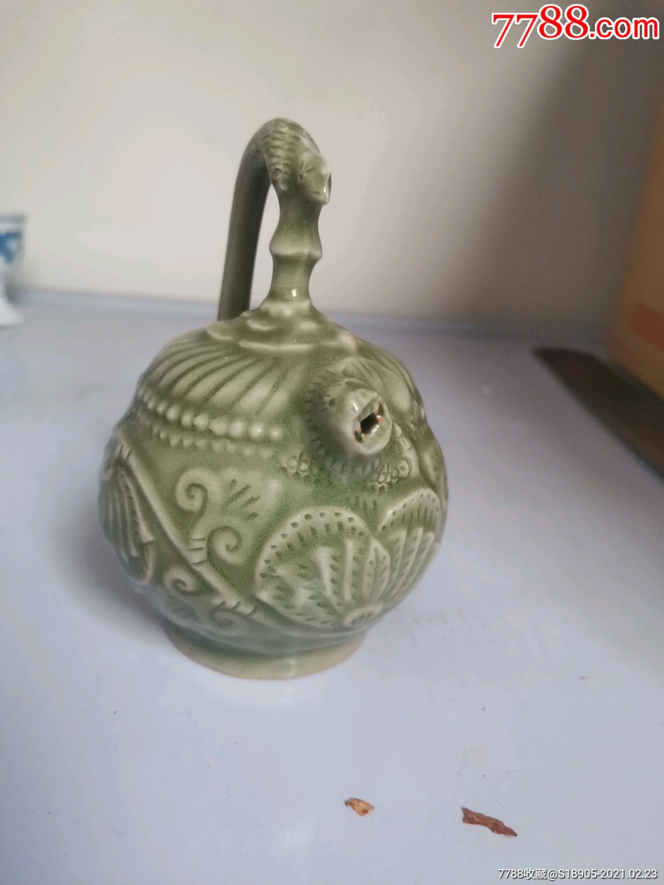 耀州窑倒流壶