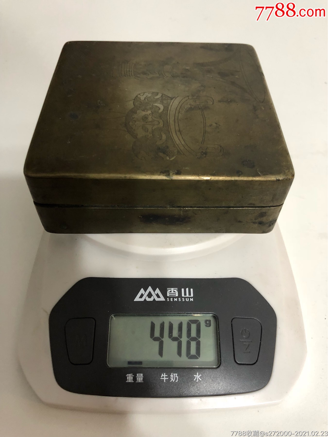 老墨盒铜墨盒