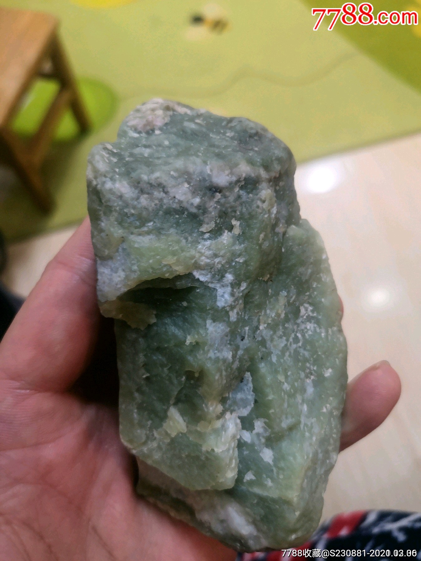 和田玉黄口料原石