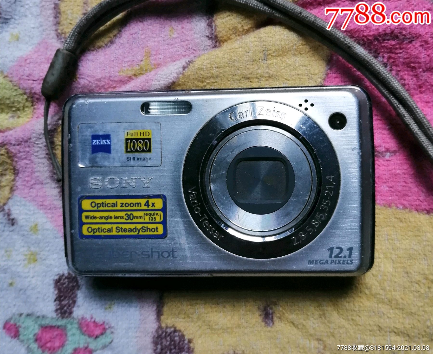 日本名牌:索尼(sony)dsc-w220型数码相机