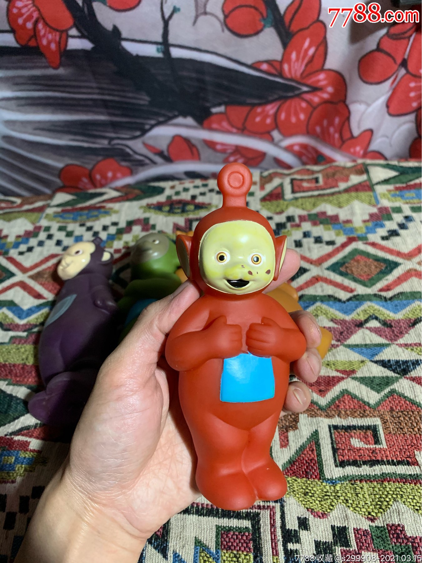 老胶皮玩具天线宝宝得得b老娃娃