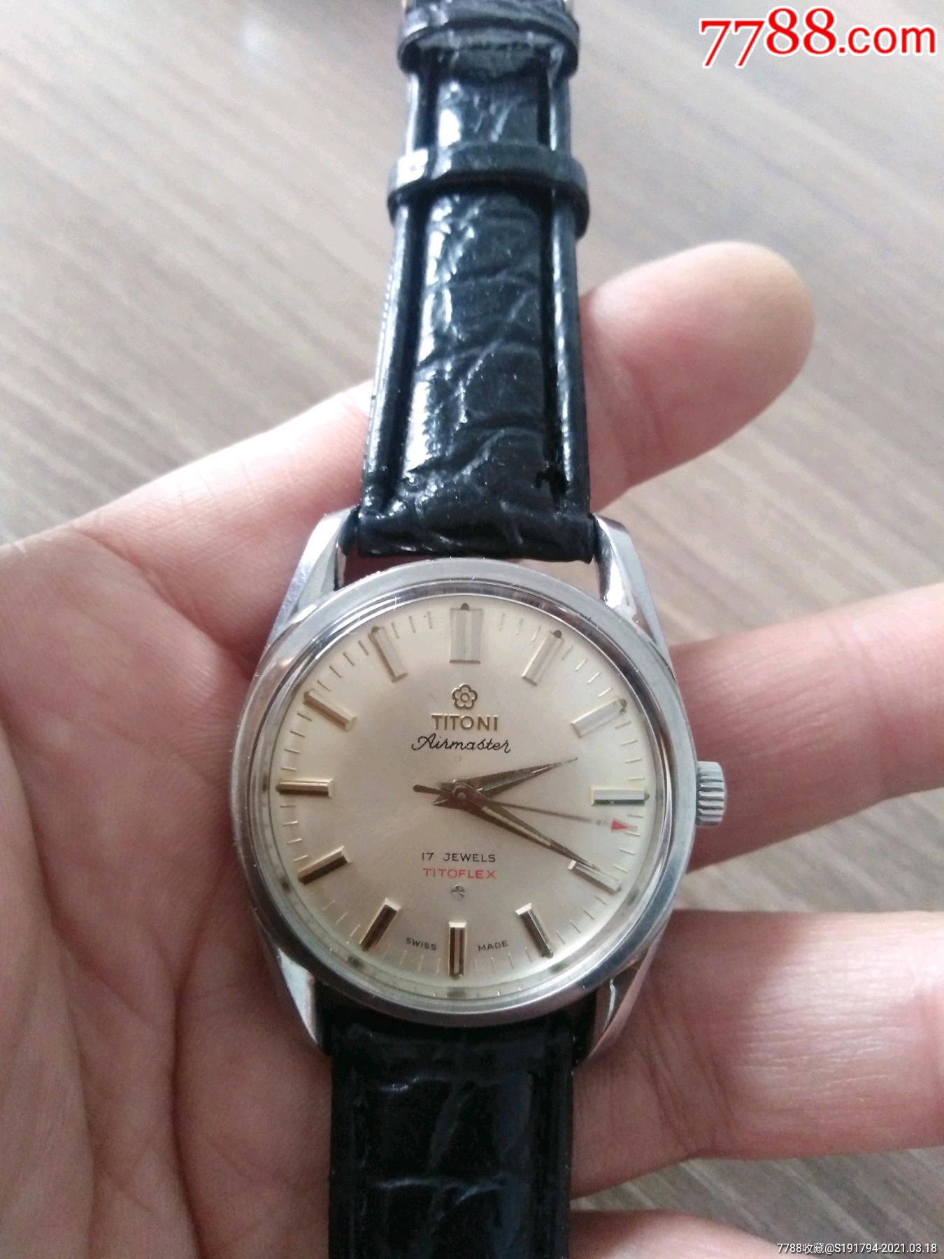 好品梅花304手动机械男表