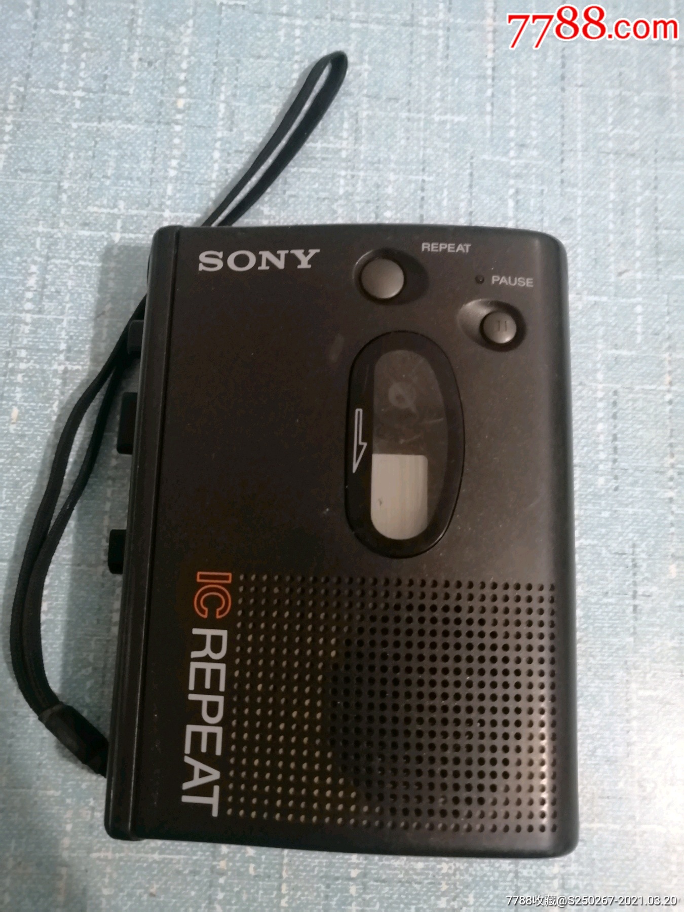 索尼tcm—r3型磁带机随身听
