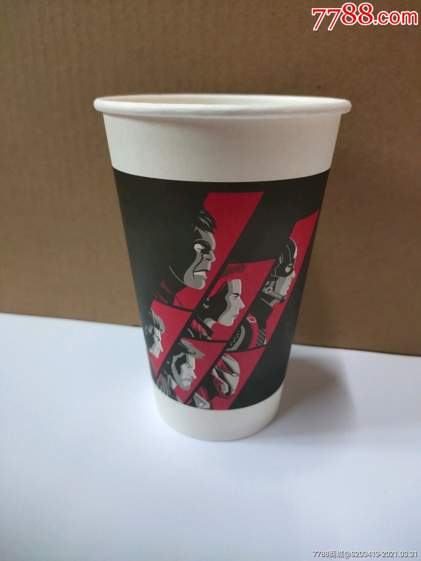 可口可乐复仇者联盟4纸杯