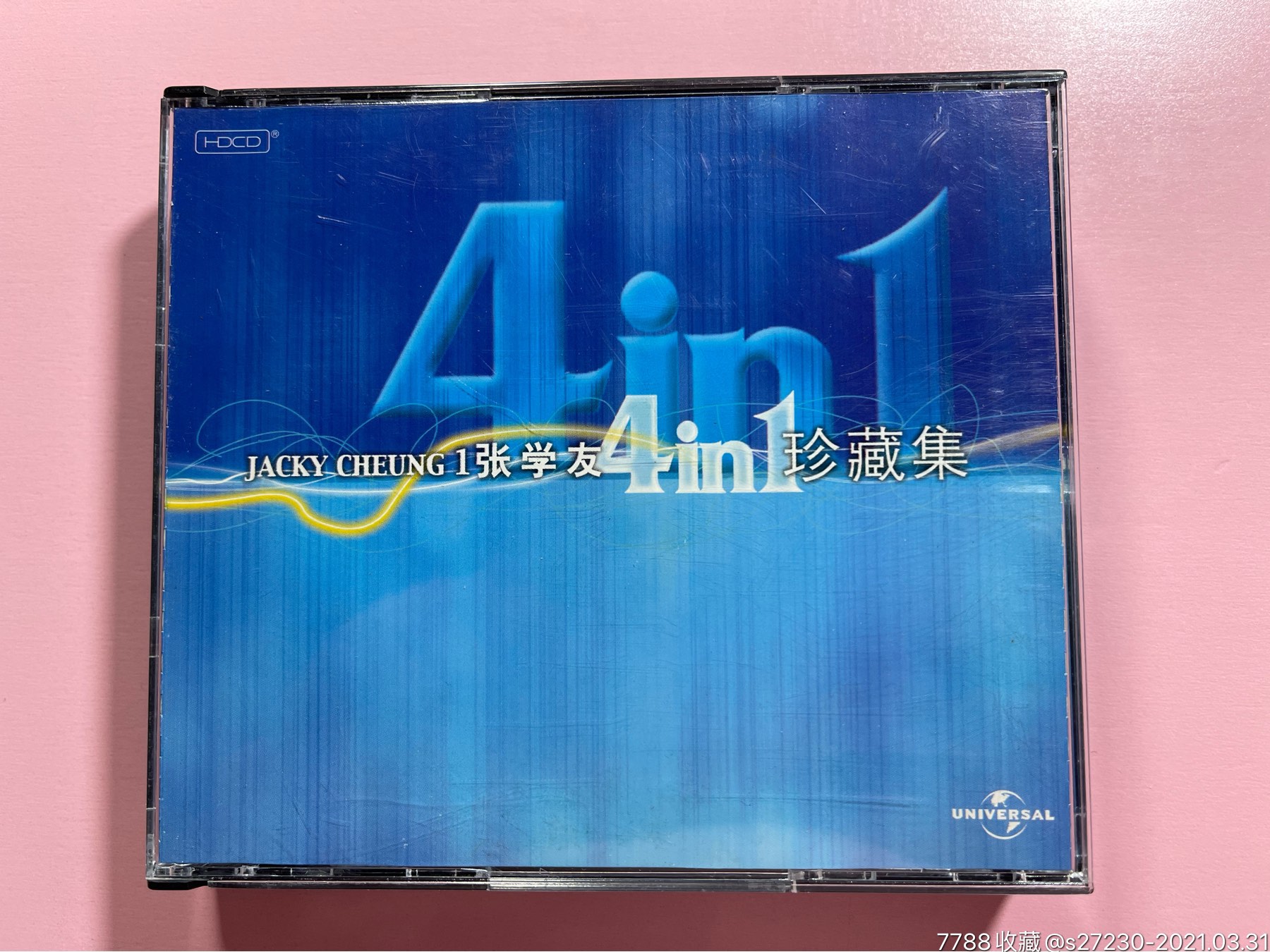 张学友《4in1珍藏集》引进版金碟4cd