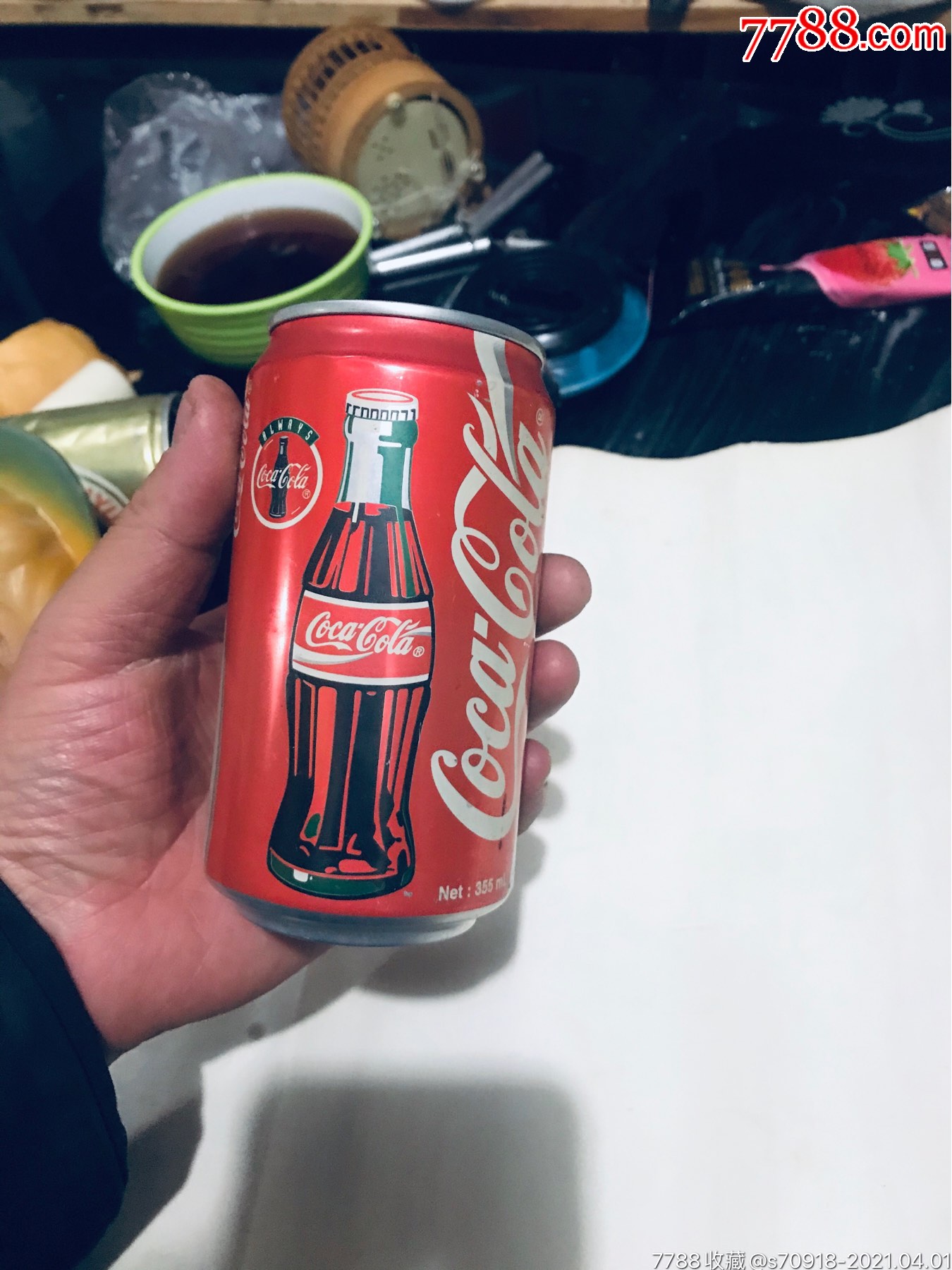 可口可乐可乐一960309一口盖有残_价格20元【古滇之都】_第1张