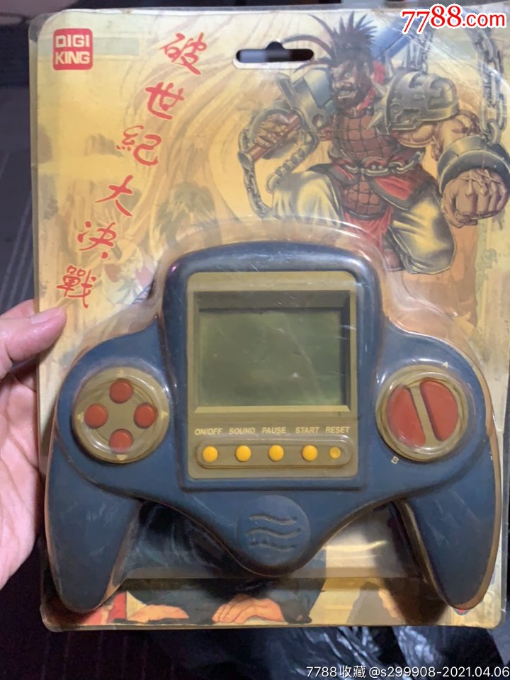 90年代老玩具游戏机手柄操作游戏机