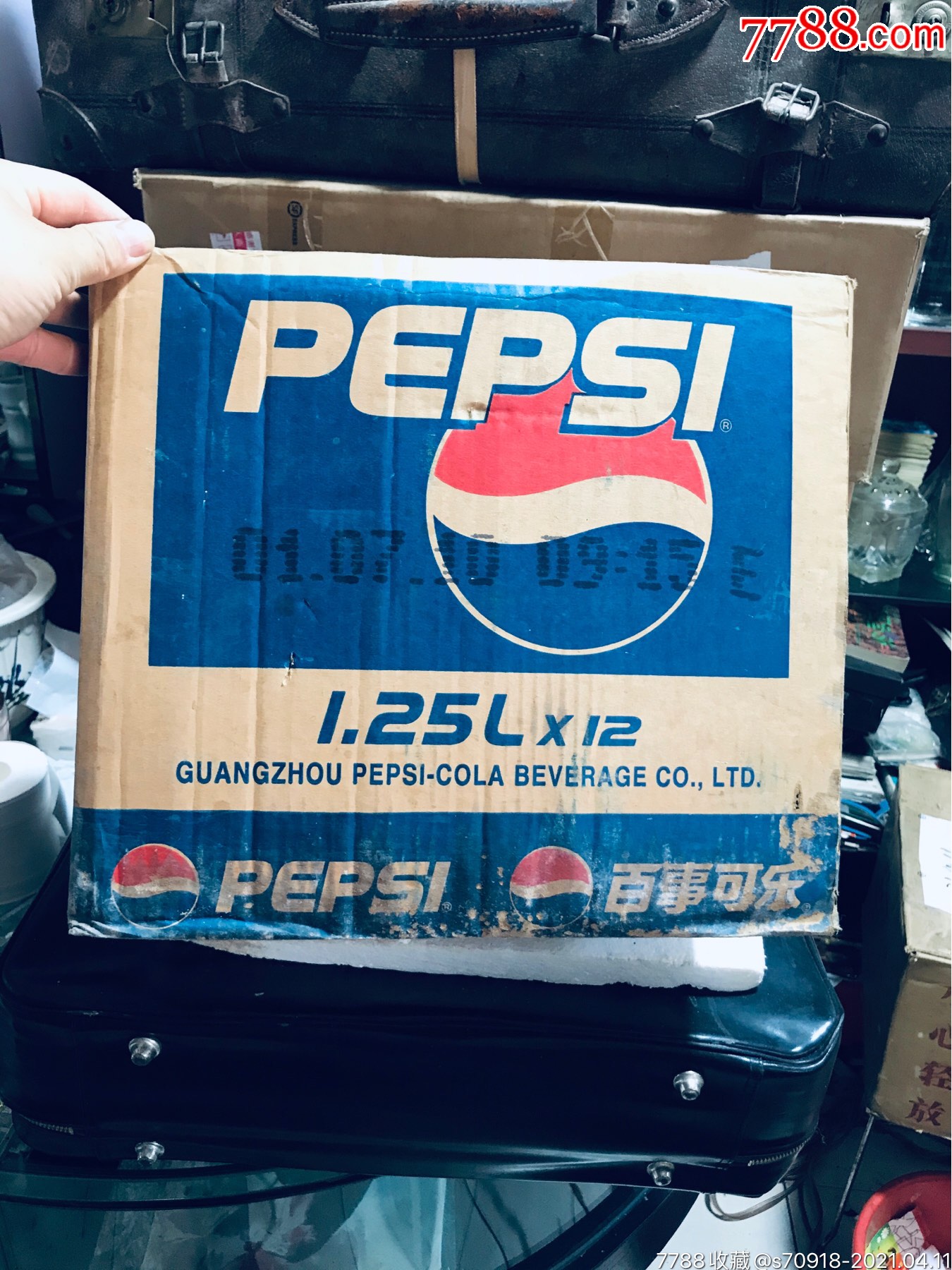 百事可乐一箱子