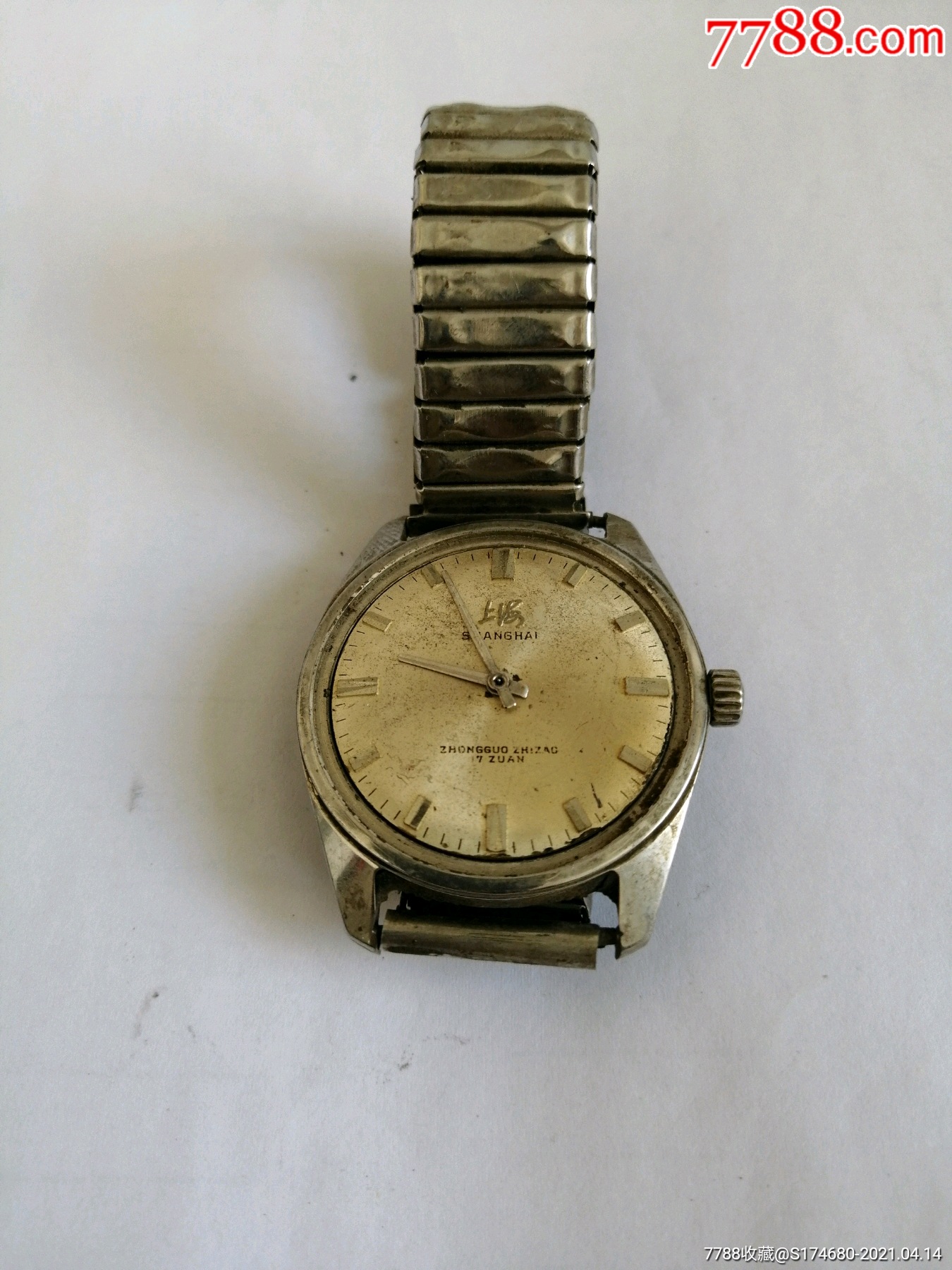 老上海511手表:老上海机械手表:老物件