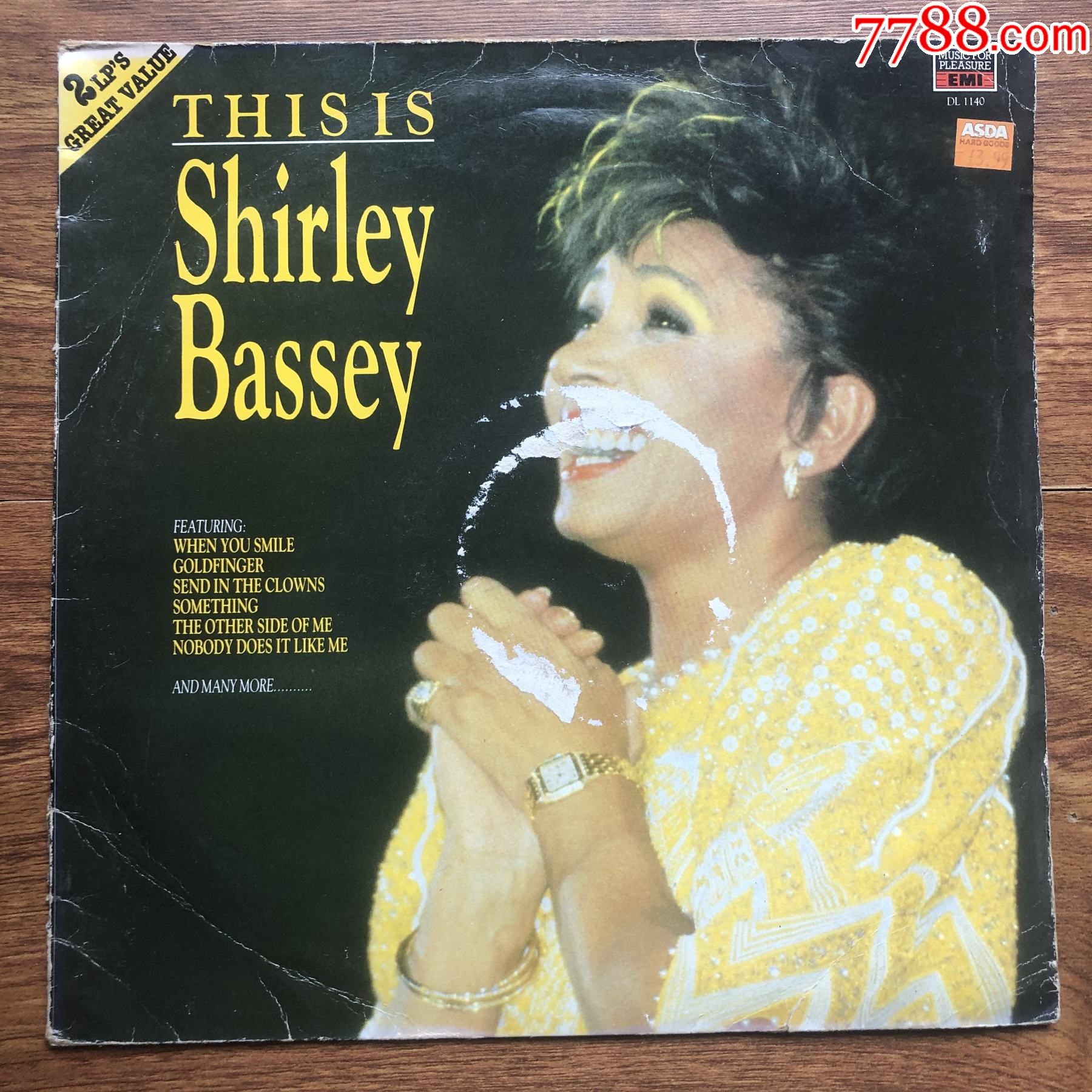 雪莉·贝西-thisisshirleybassey-12寸黑胶2lp-b6