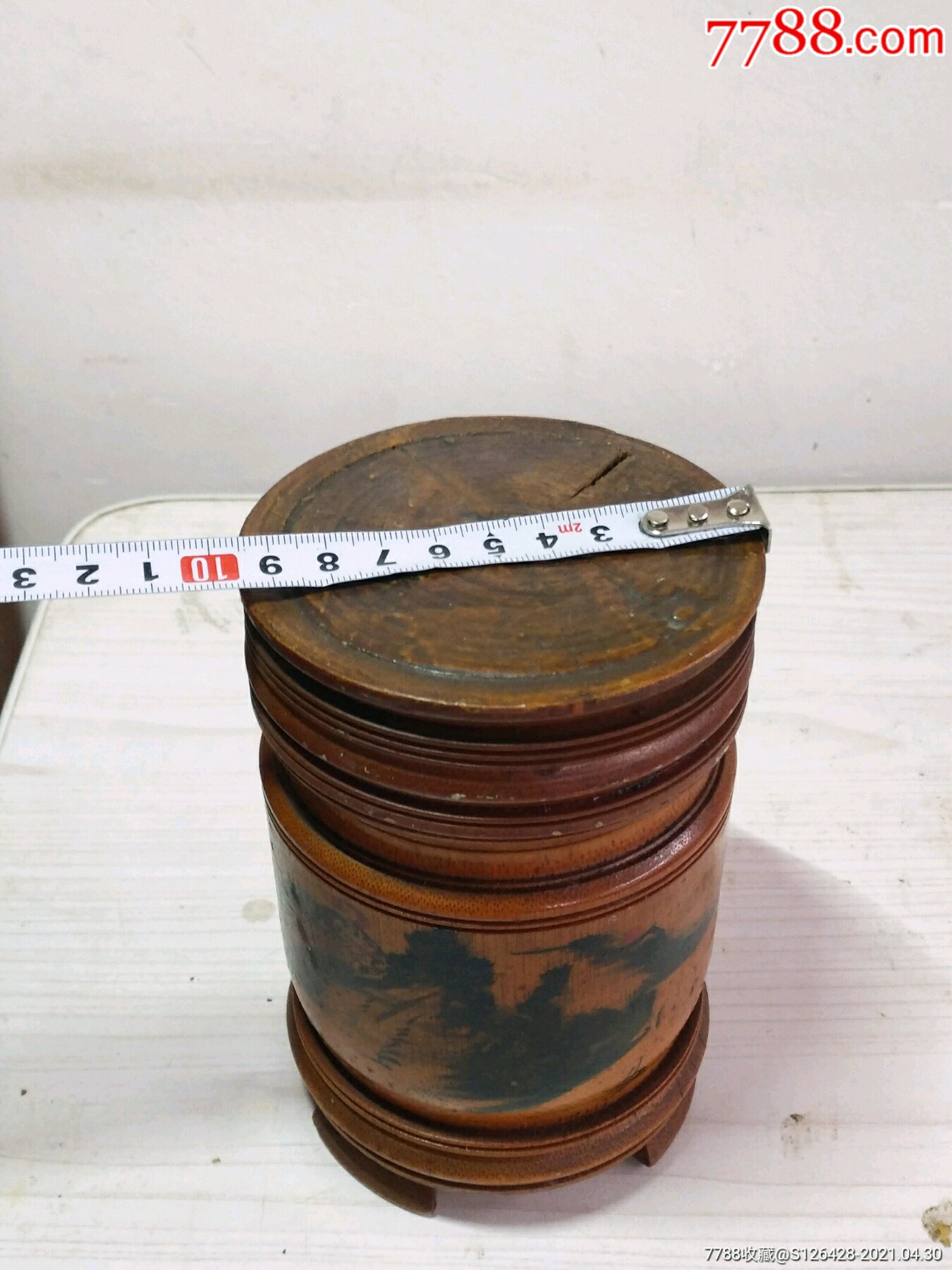 老茶叶罐