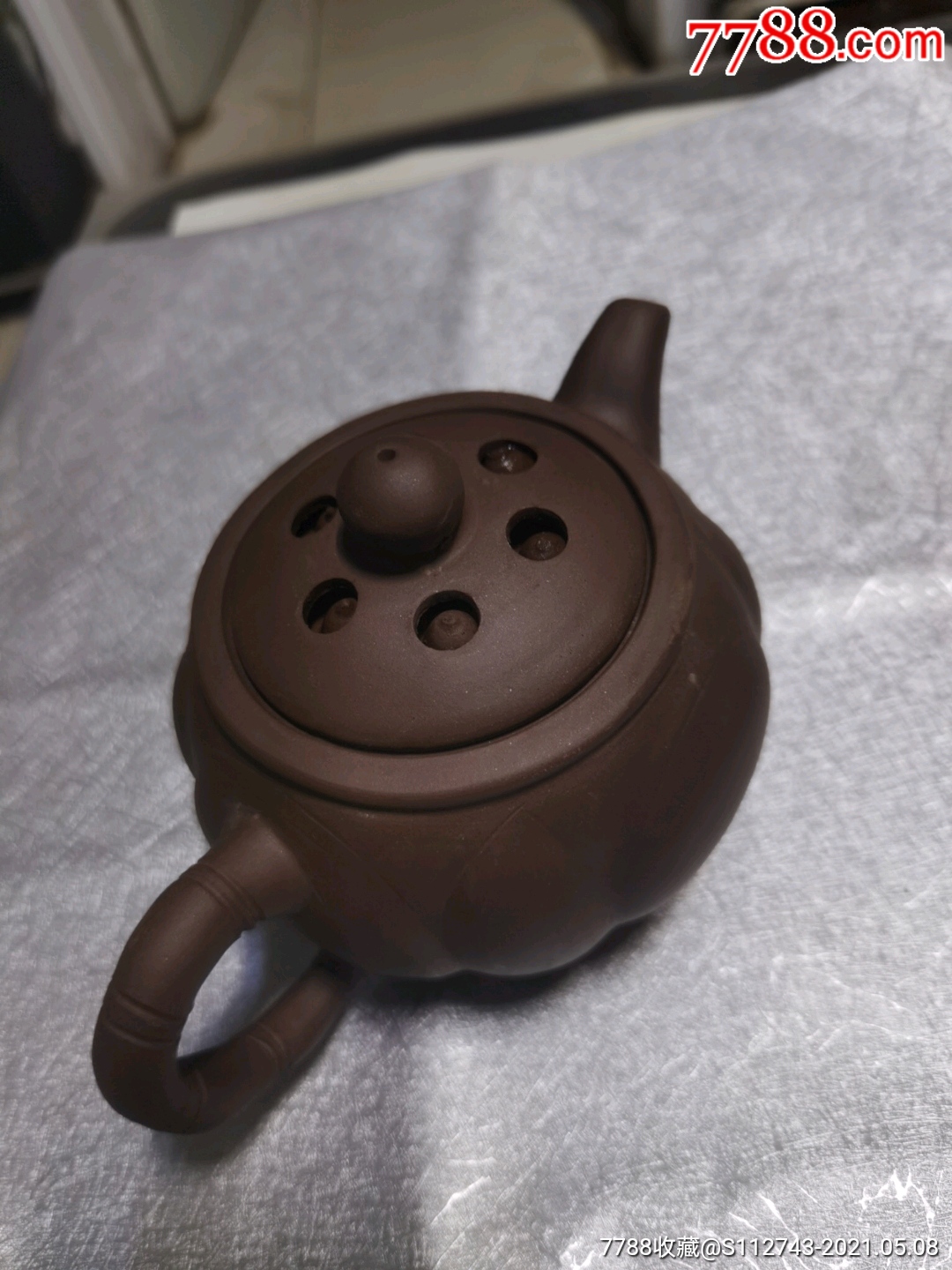 莲子紫砂壶朱菊英制手工壶老库存丿