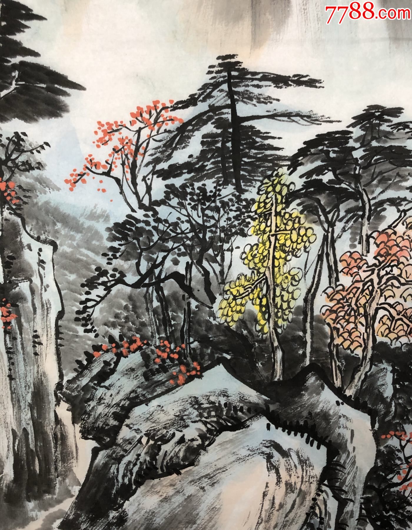 首页 拍卖 山水国画原作 >> 中美协会员,著名画家王红旭作品:源远流长