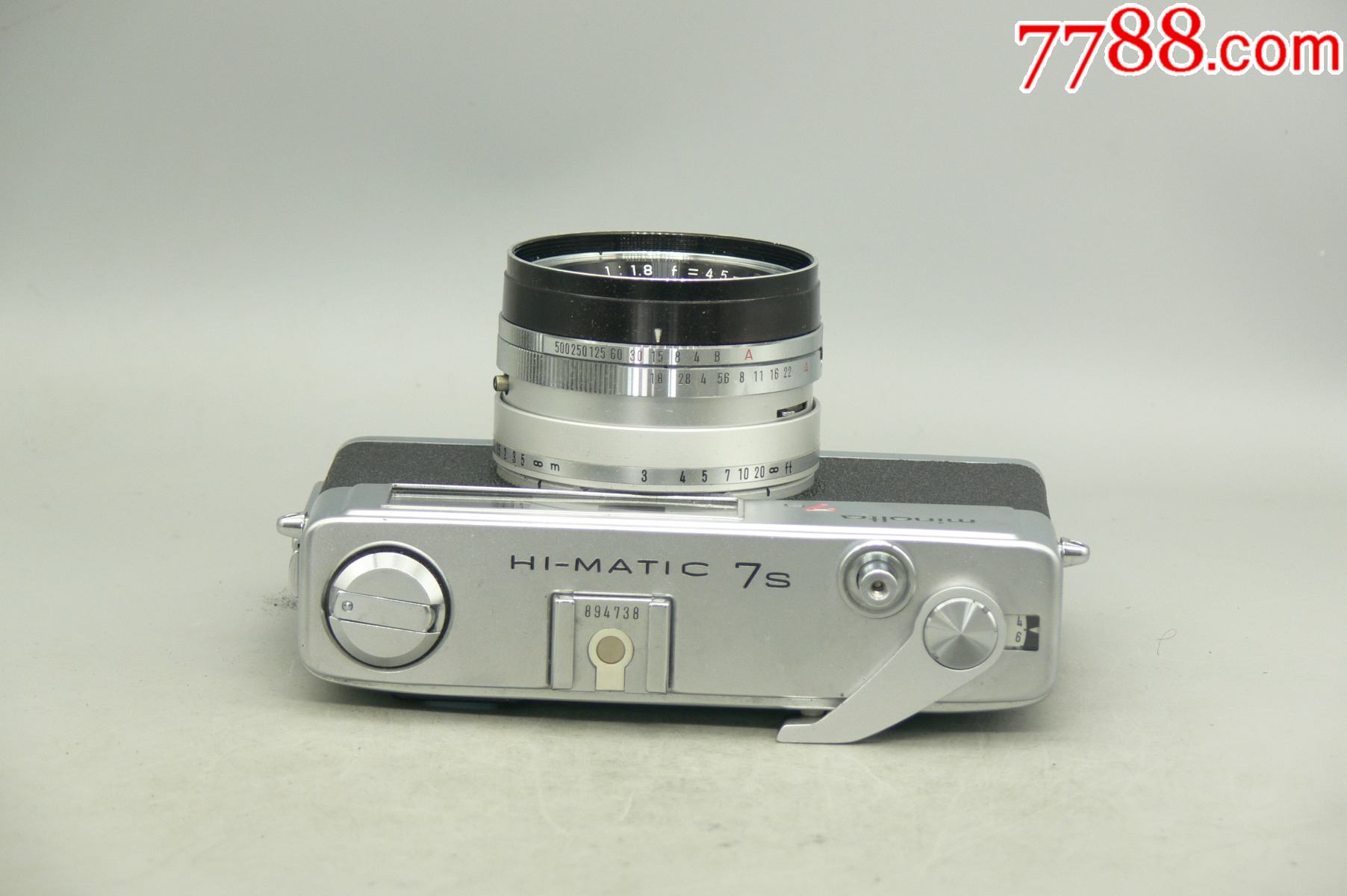 黄斑清楚.美能达minolta-hi-matic-7s旁轴相机