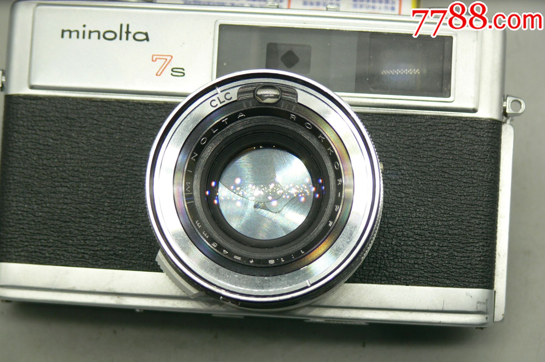 黄斑清楚.美能达minolta-hi-matic-7s旁轴相机