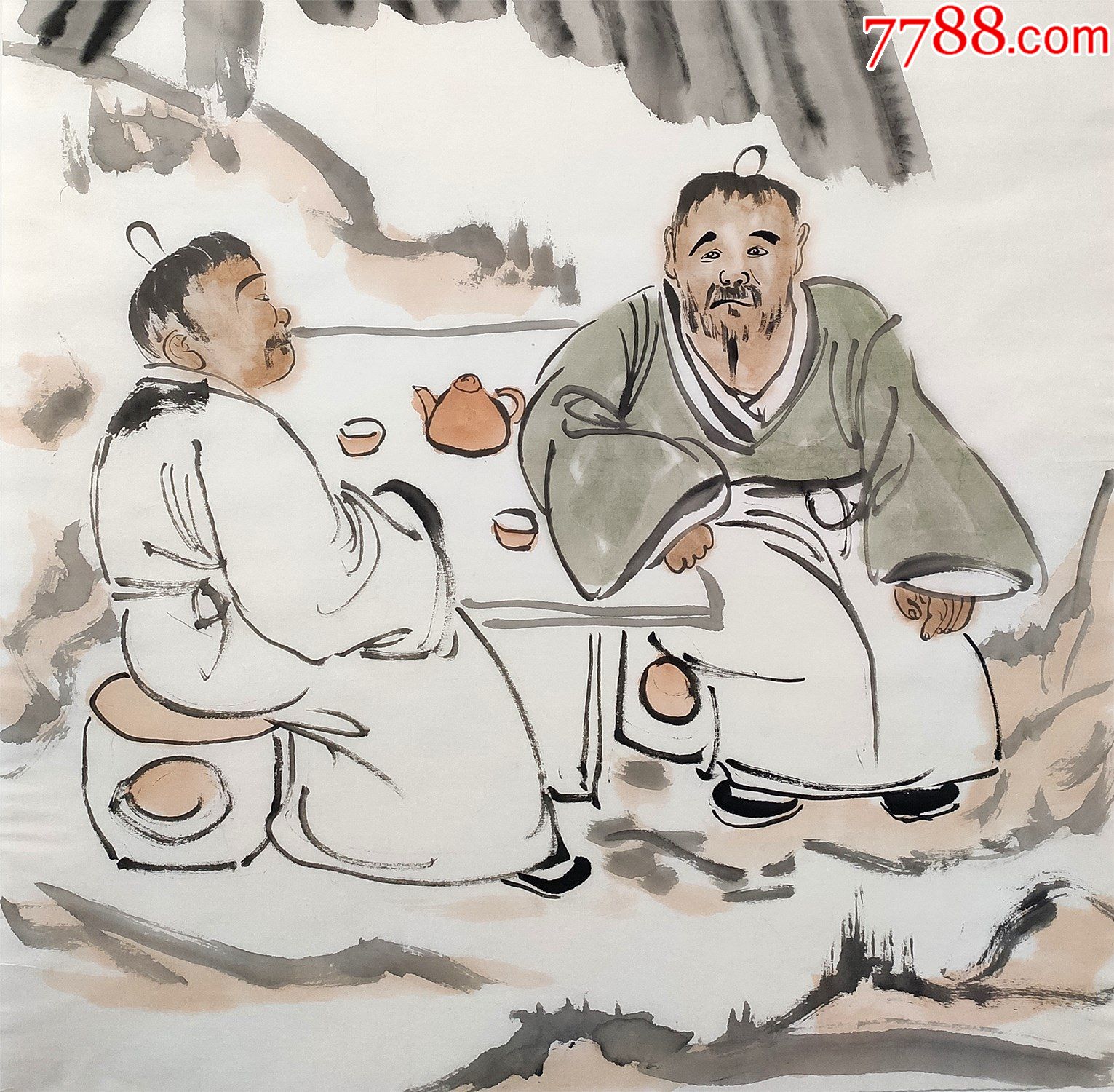 【李孝萱】人物_人物国画原作_第3张_7788字画网