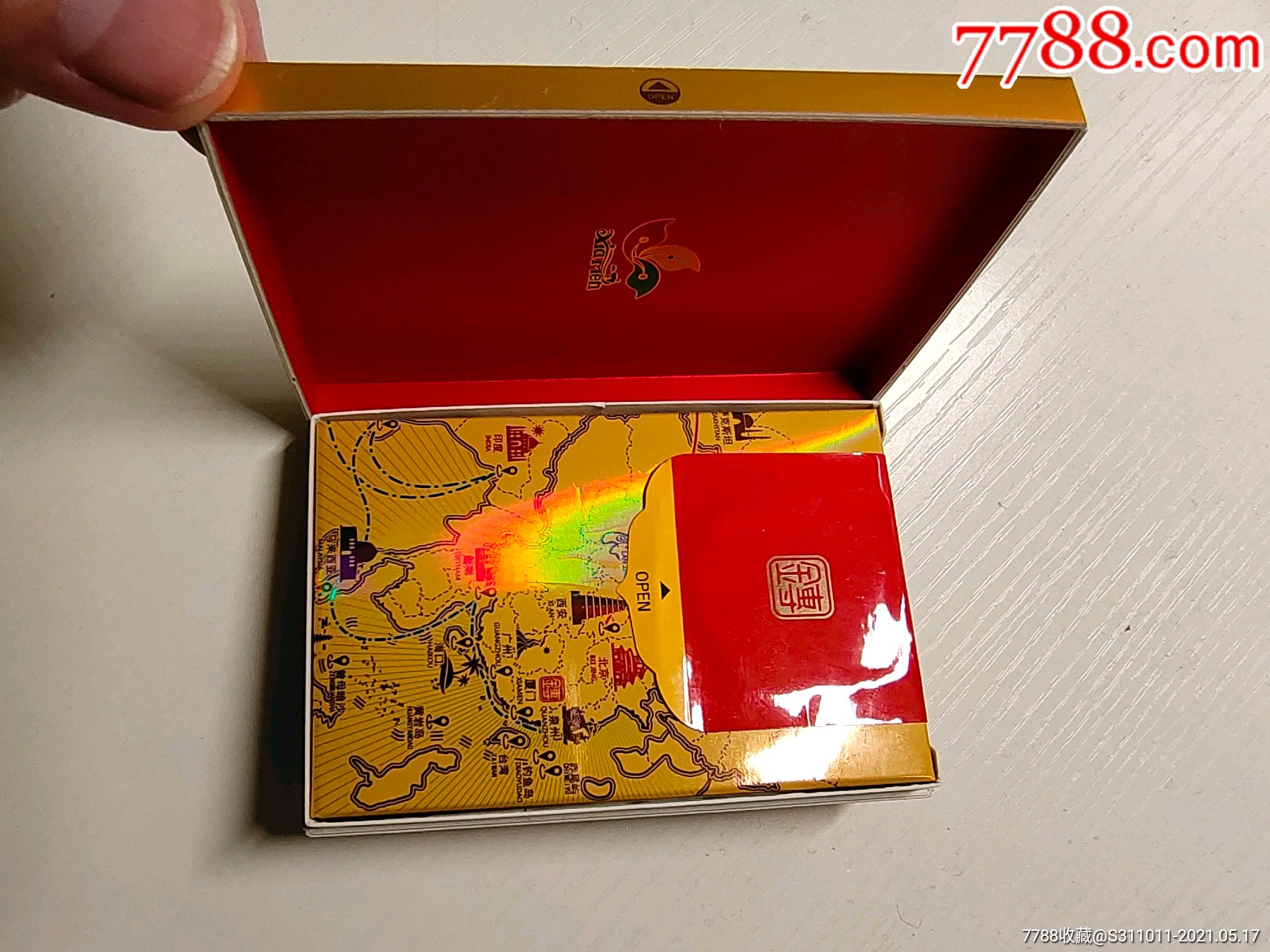 七匹狼金砖中支(非卖品)