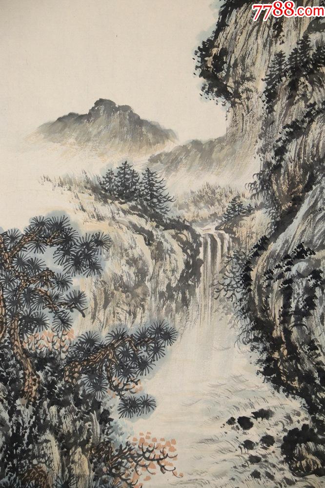 书法篆刻家金石书画鉴定家张牧石山水画