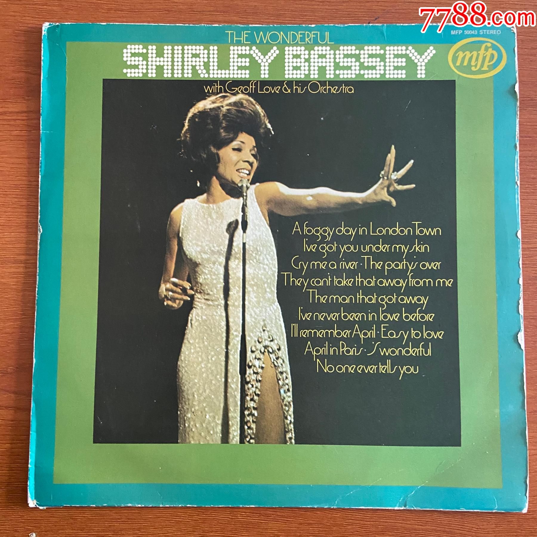 shirleybassey雪莉·贝西160;爵士女伶12寸黑胶lp-b25