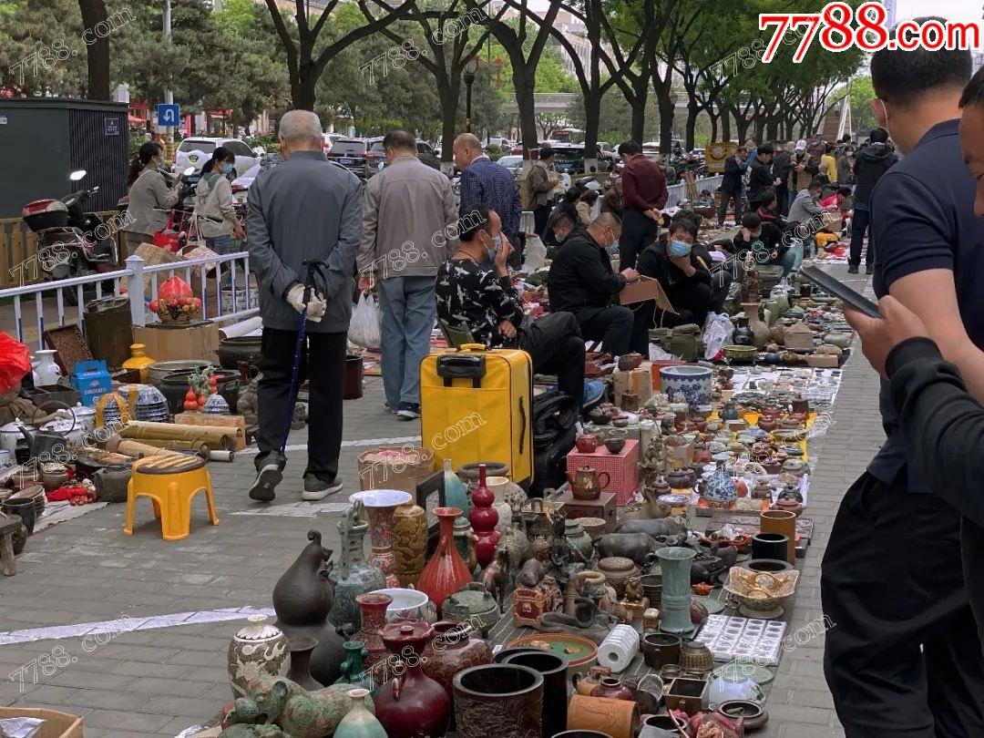 陕西融德源古玩城第5期地摊集市