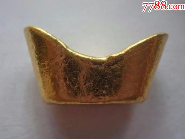 民国一两金锭,金元宝,保真【三得斋】_第5张_7788收藏__中国收藏热线