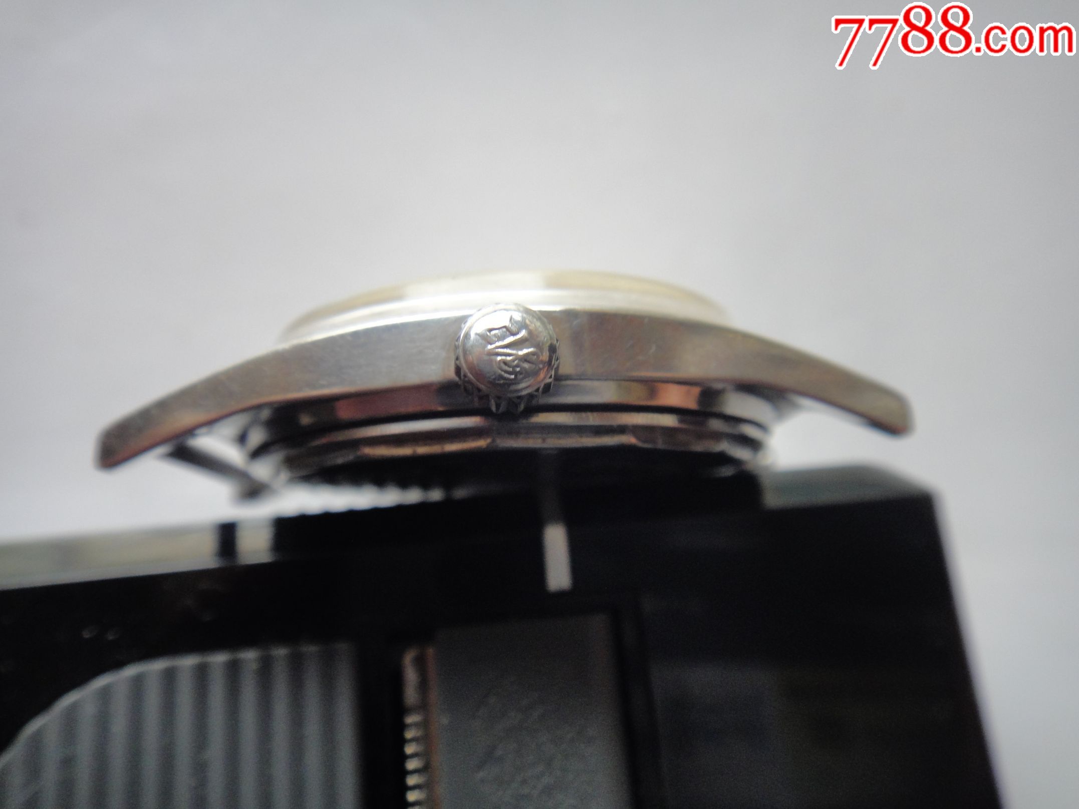 少见---上海布纹底代拼音男表表-价格:120.000